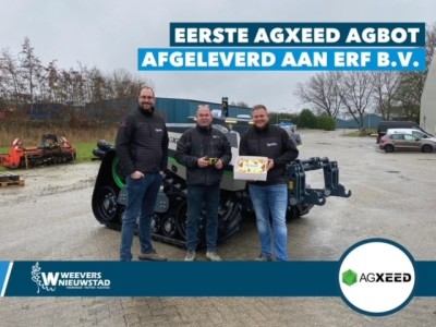 Erf BV investeert in Agbot