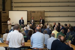 Rosemarie Slobbe interviewt Bart Fokkens, Jaco Burgers en Berrie Klein Swormink Rosemarie Slobbe interviewt Bart Fokkens, Jaco Burgers en Berrie Klein Swormink